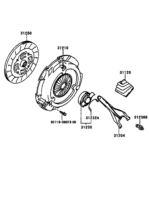 دیسک و صفحه کمری چهار سیلندر