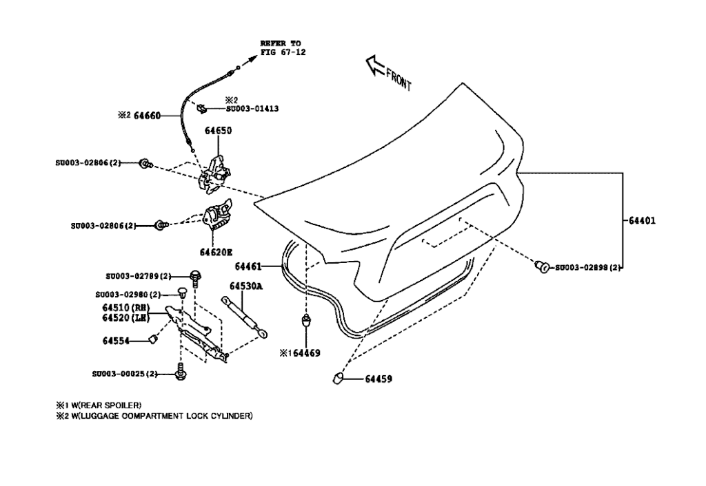 درب صندوق GT86