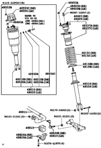 کمک جلو ls460