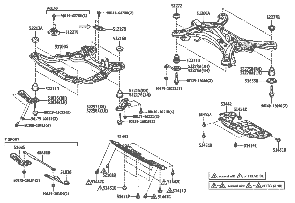 سینی زیر موتور rx350