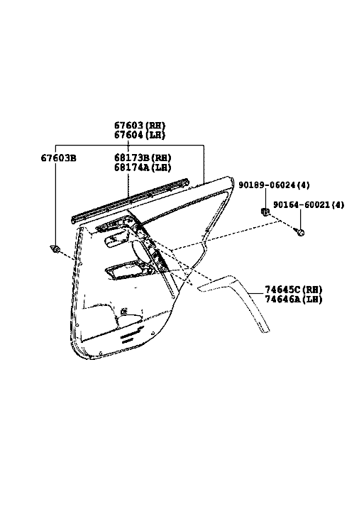رودری درب عقب راوفور