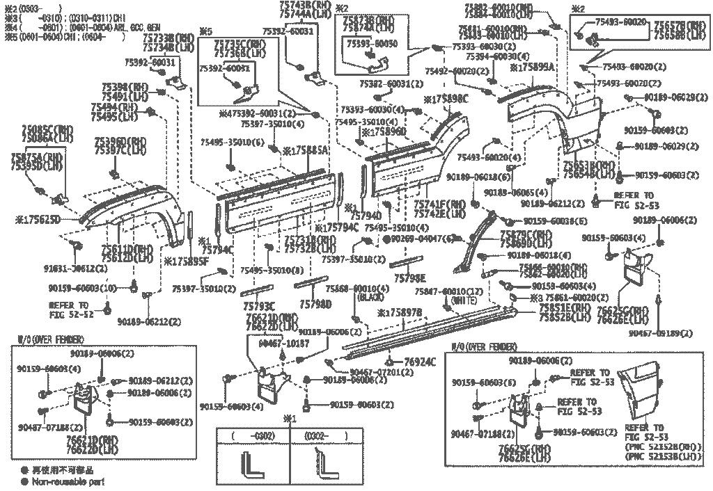 فلاپ درب پرادو 