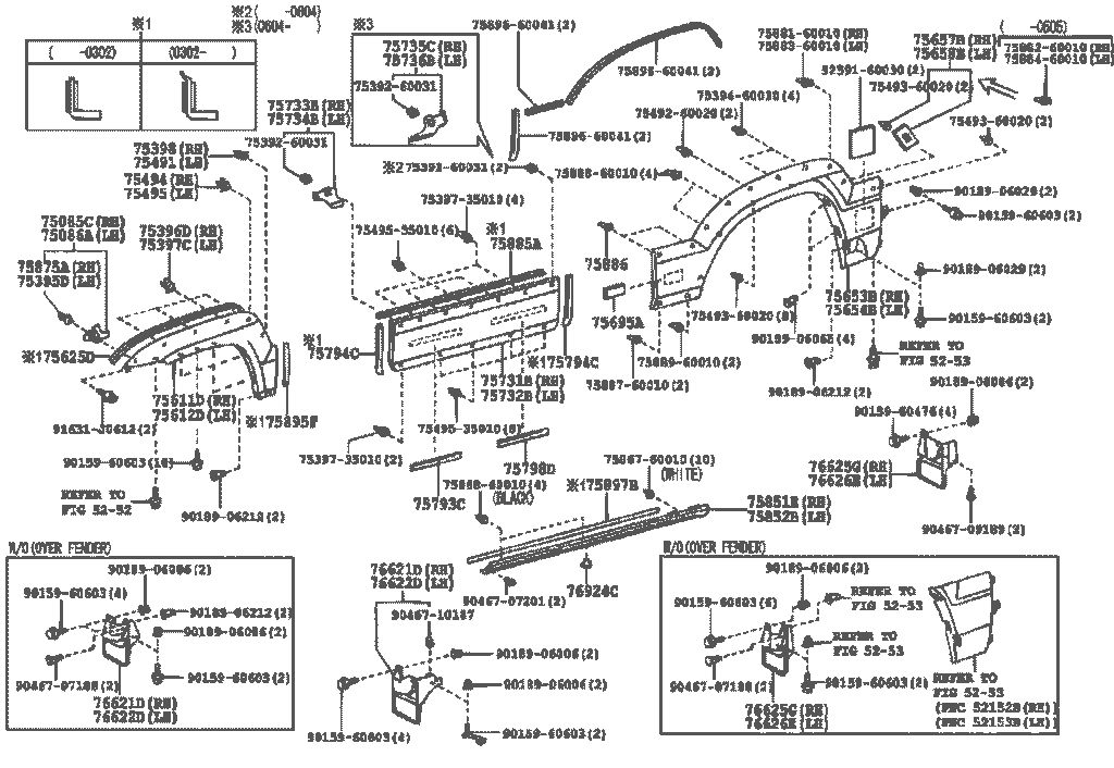 فلاپ گلگیر پرادو