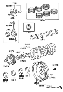 رینگ و پیستون کمری گرند 2005-2006